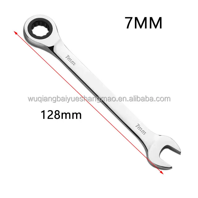 High quality 8mm-32mm repair wrench Quick ratchet wrench Open end combination wrench