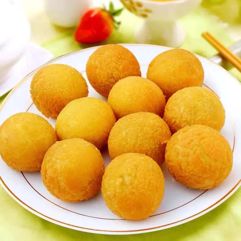 Оптовая продажа шариков из сладкого картофеля знаменитые китайские замороженные закуски креативный десерт необычный питательный завтрак