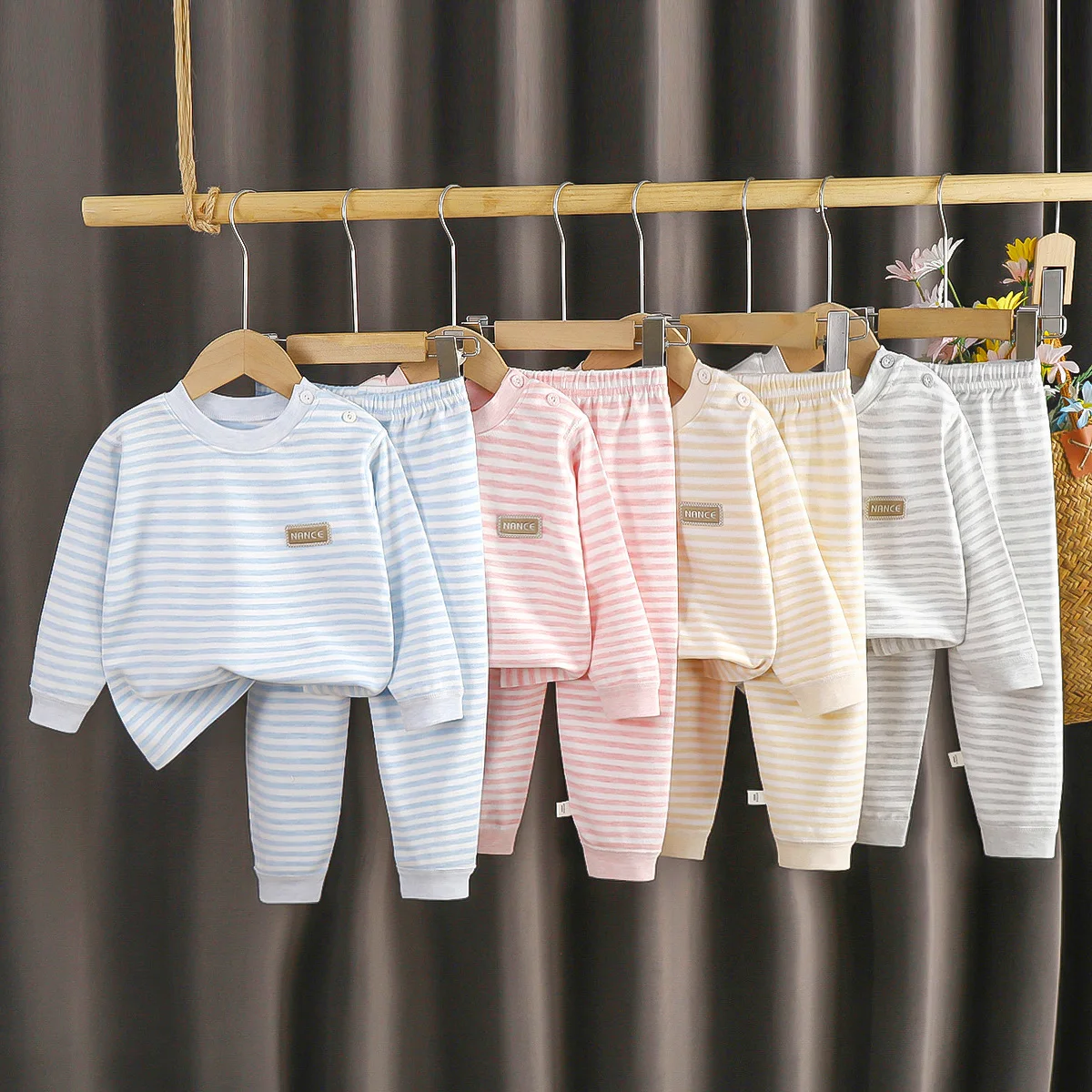 Cute Toddler Boy Clothing Sets Of Boys Outfits Clothing Sets With Cotton Pattern Kids Clothing Girls Sets