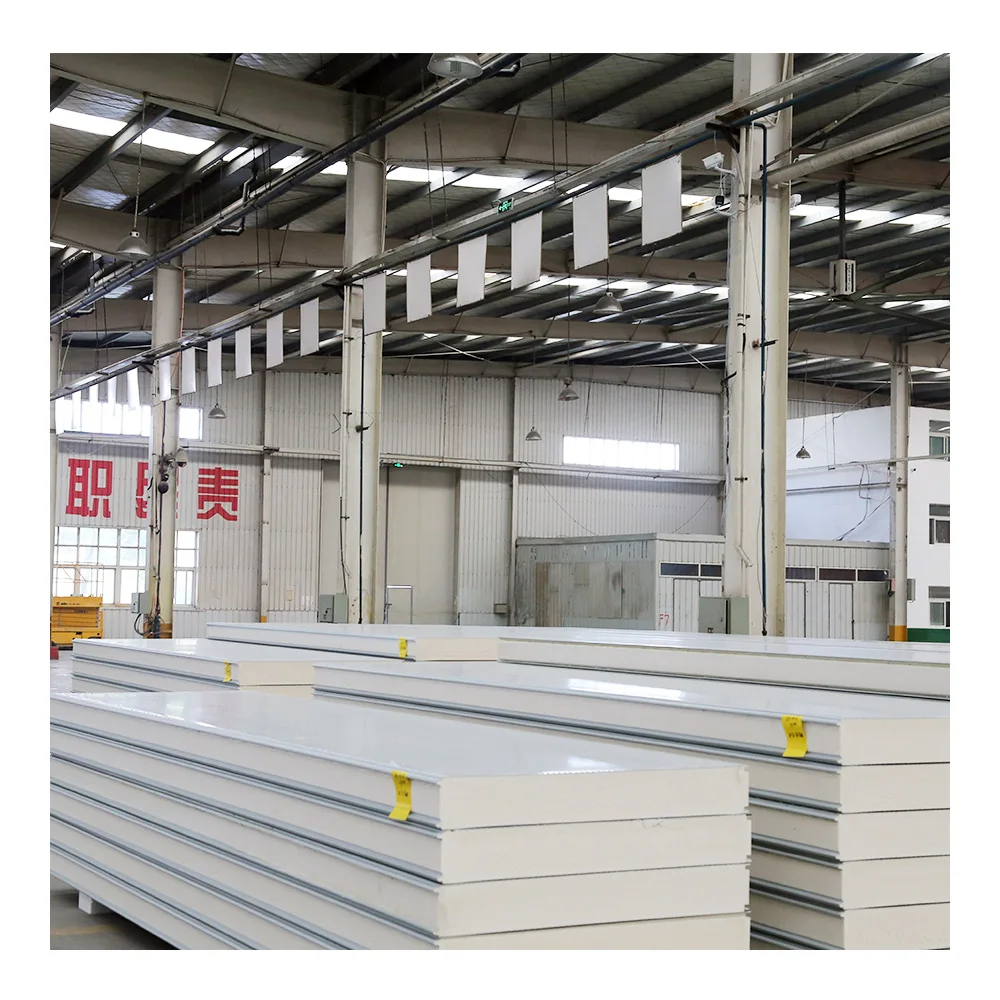 Sandwich Panel Fireproof Cold Room Polyurethane Foam Pu exterior Wall Sandwich panel