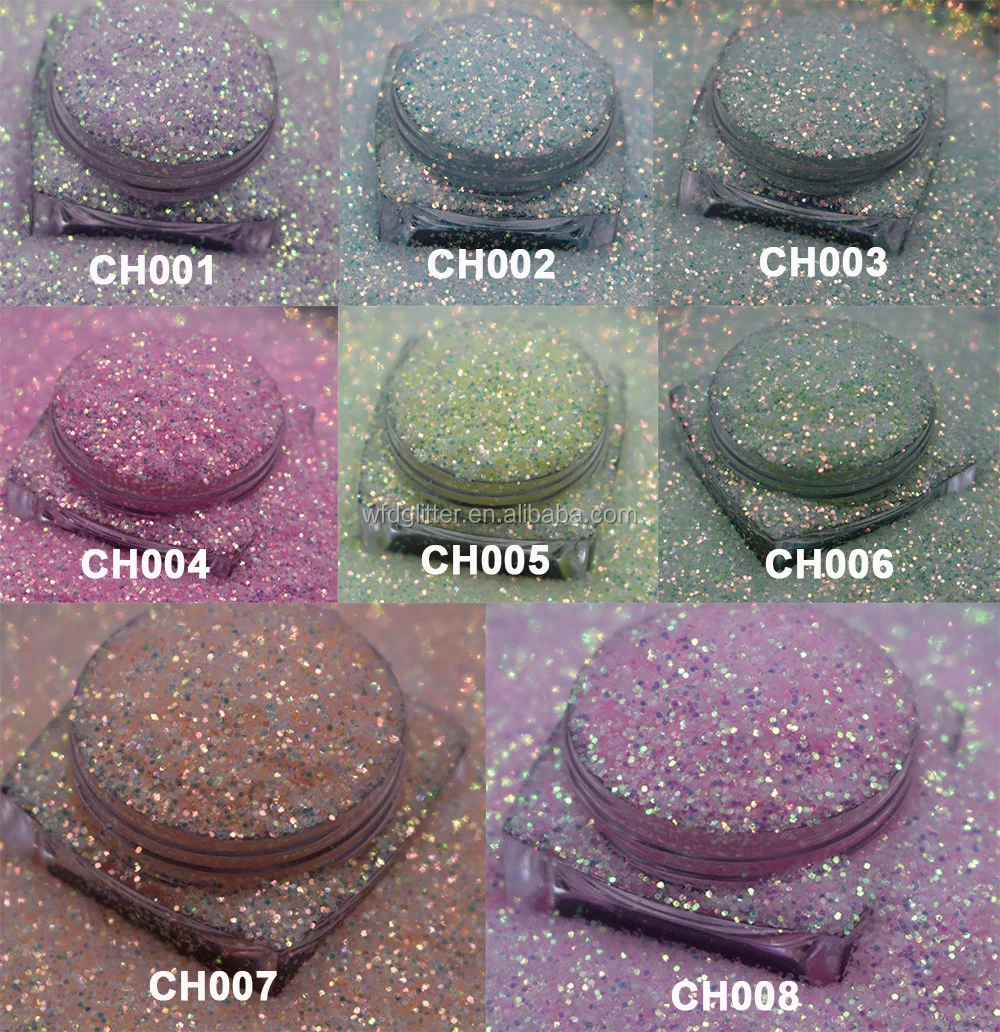
Best Selling Top Quality CH Series Chunky Mixes Glitter Polyester Glitter For Christmas Decoration Craft 