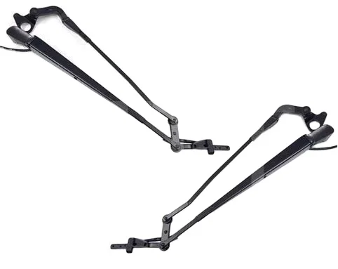 Muchid Windscreen Wiper Arm 85120-1401 85190-1557 85120-1401 LH 85190-1557 RH Wiper Arm Suitable for Hino Super Ranger Black
