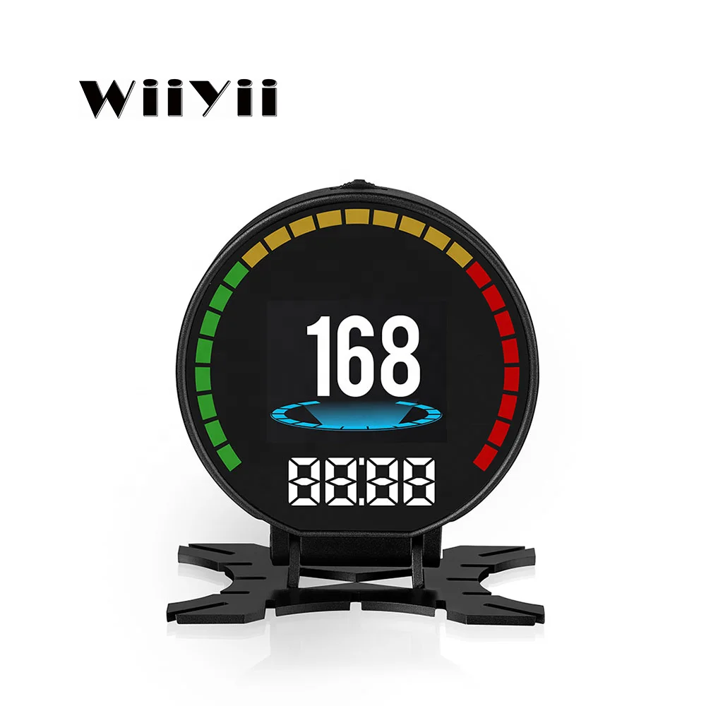 Auto OBD2 Scanner Meter Universal Speed display car head up display OBD digital Gauge P15 car speedometer