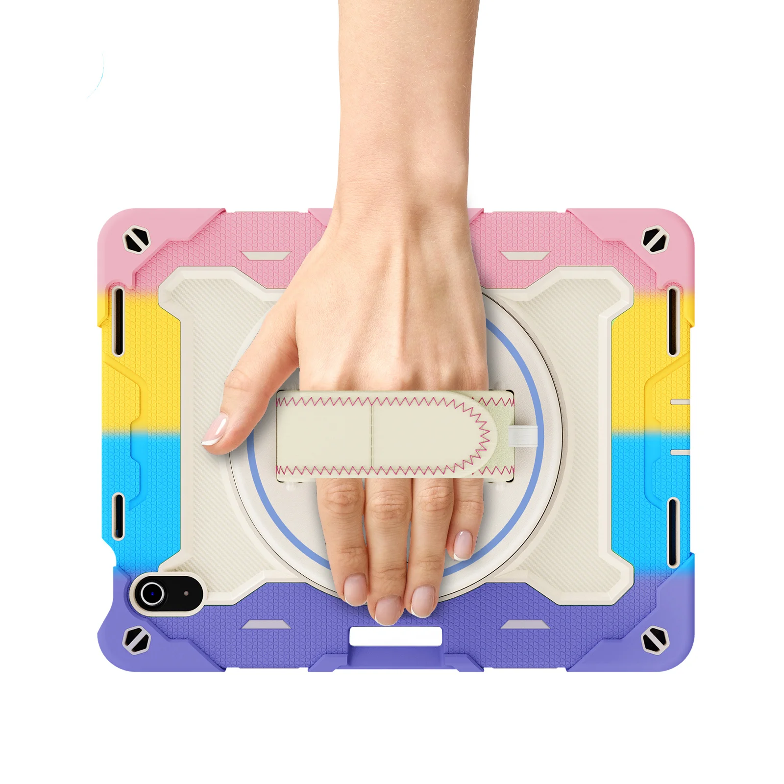 Wholesales Factory OEM 3 in 1 Shockproof Tablet Case PC Silicone Tablet Cover With Pen Holder for iPad 10th Gen 10.9 2022