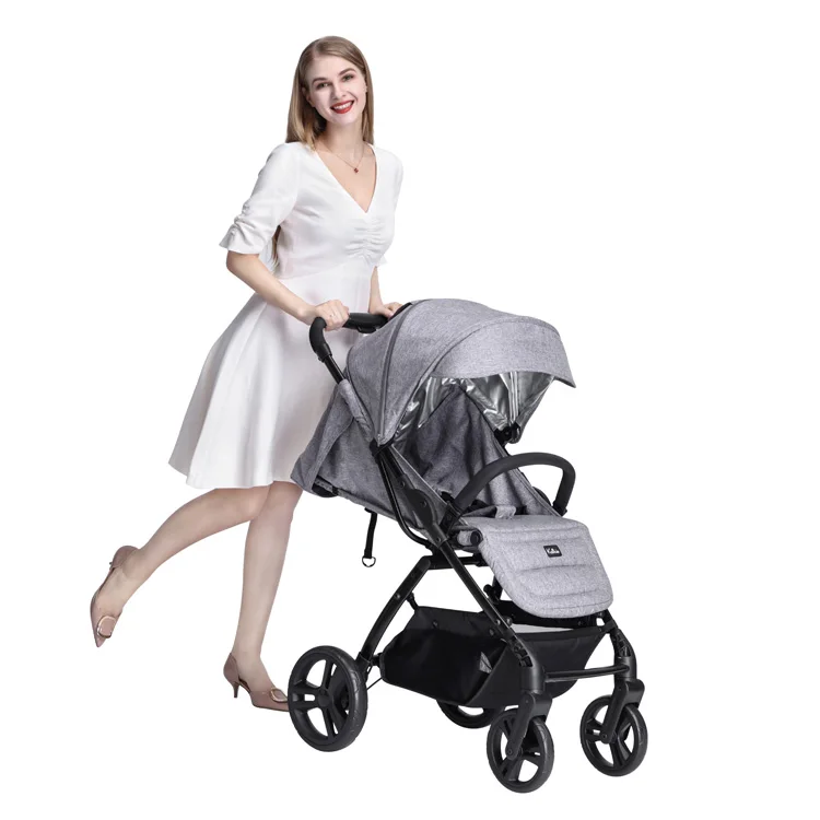 2020 Aluminum Eco Friendly Baby Stroller Travel Luxury Baby Stroller One Hand Easy Folding