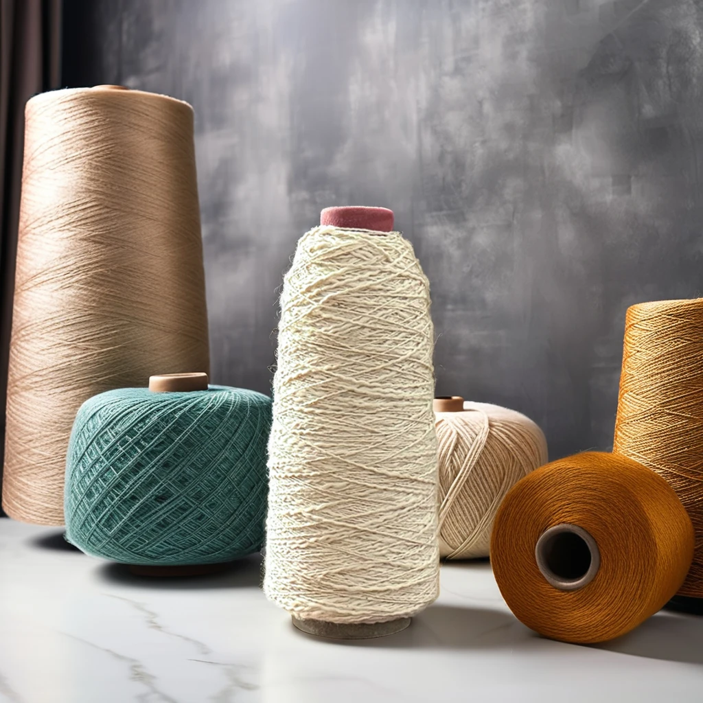 White And Beautiful Comfortable And Soft Yarn 100% Nylon  Nylon Poy Yarn For Knitting Feather Yarn