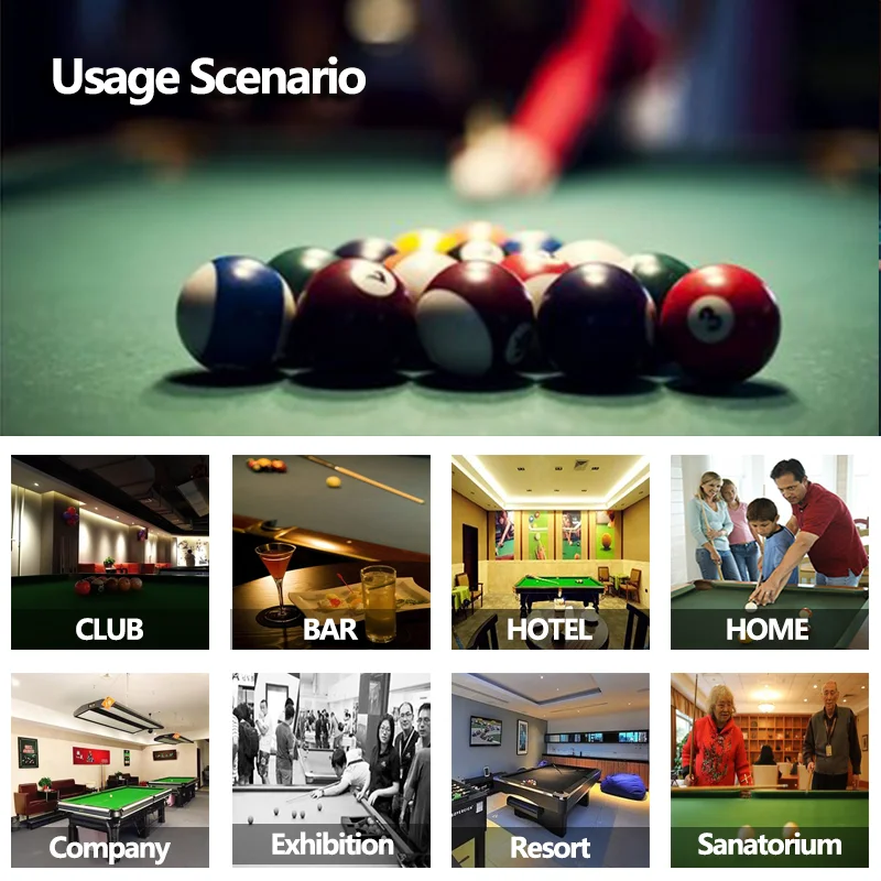 Best Selling 9ft Chinese Pool Table Superior Billiard Table Plastic Pocket Slate/Snooker Handcrafted Wood Design