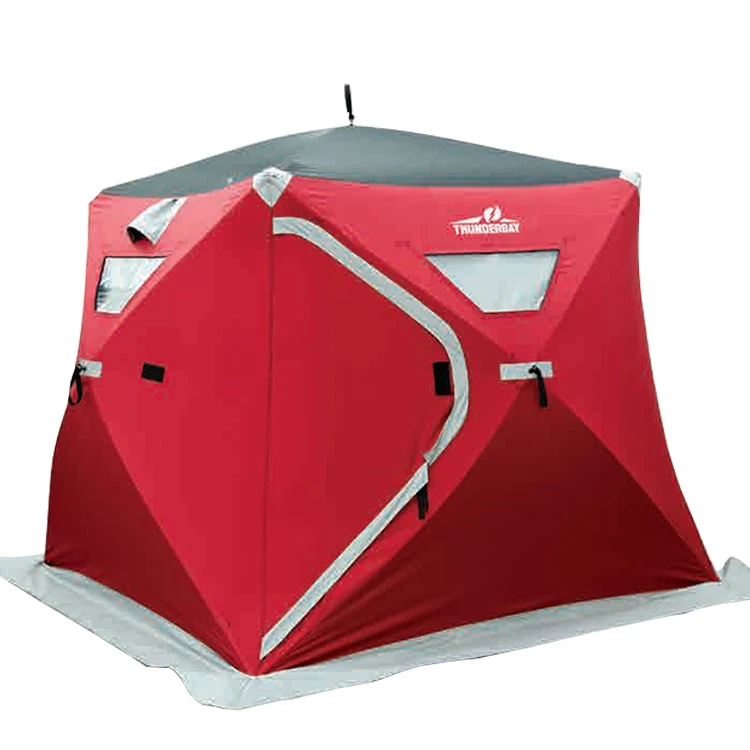 Распродажа, выдвижная Изолированная палатка для подледной рыбалки на 3-4 человек