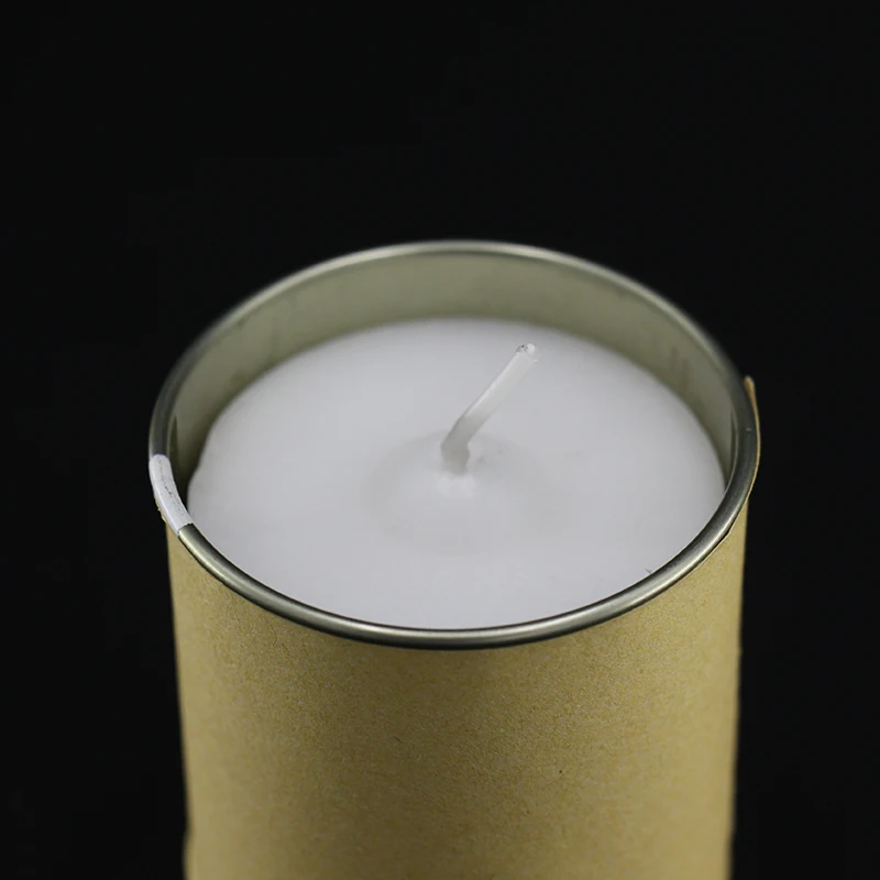 Manufacturer Catholic Spiritual Votive Applicable Ordinary Wax Raw Material Smokeless Candle Tins For Home Church Decoration