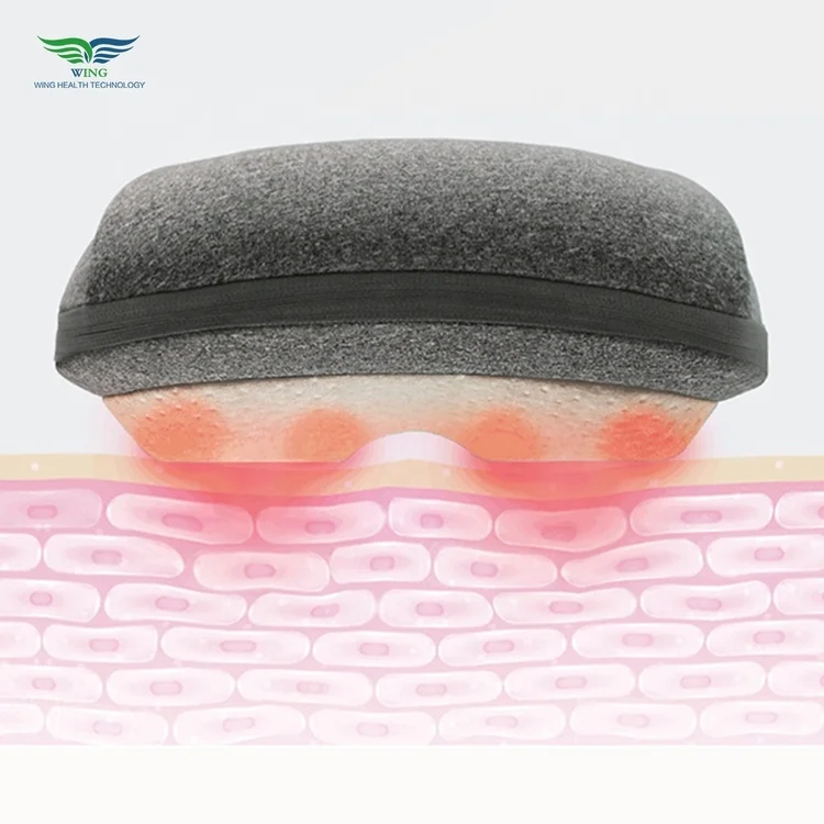 Body Relaxation Wireless Lightweight Shiatsu Pillow 3d Back Neck Massager With Infrared Heat