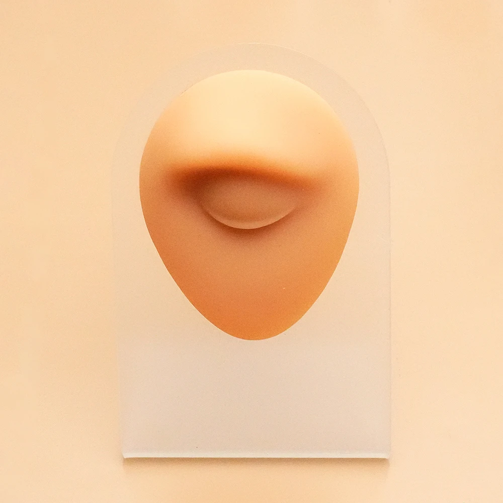 Toposh hot sale silicon mold ear display model stand show earring piercing jewelry display tool nose piercing display