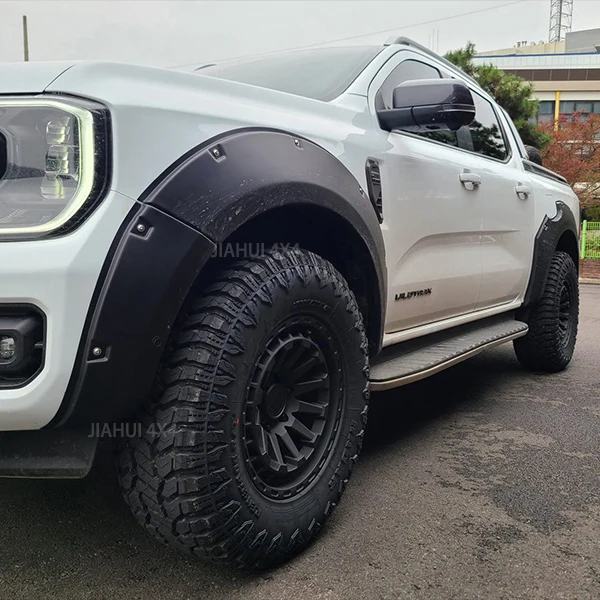 Для RANGER T9 Wildtrak 2022 2023 2024 ABS 9 дюймов матовые черные крылья раздвижные болты стильные колесные арки