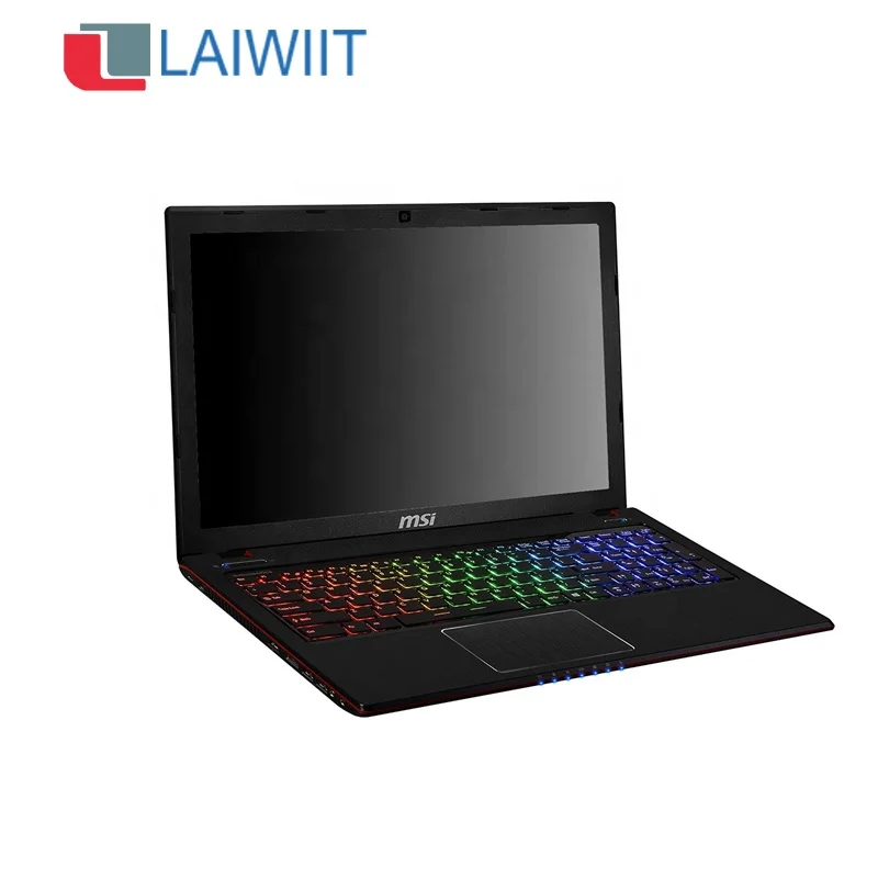 LAIWIIT Msi Used laptop gaming computer i7  2Gb Grphics cheap laptops core i7 16gb