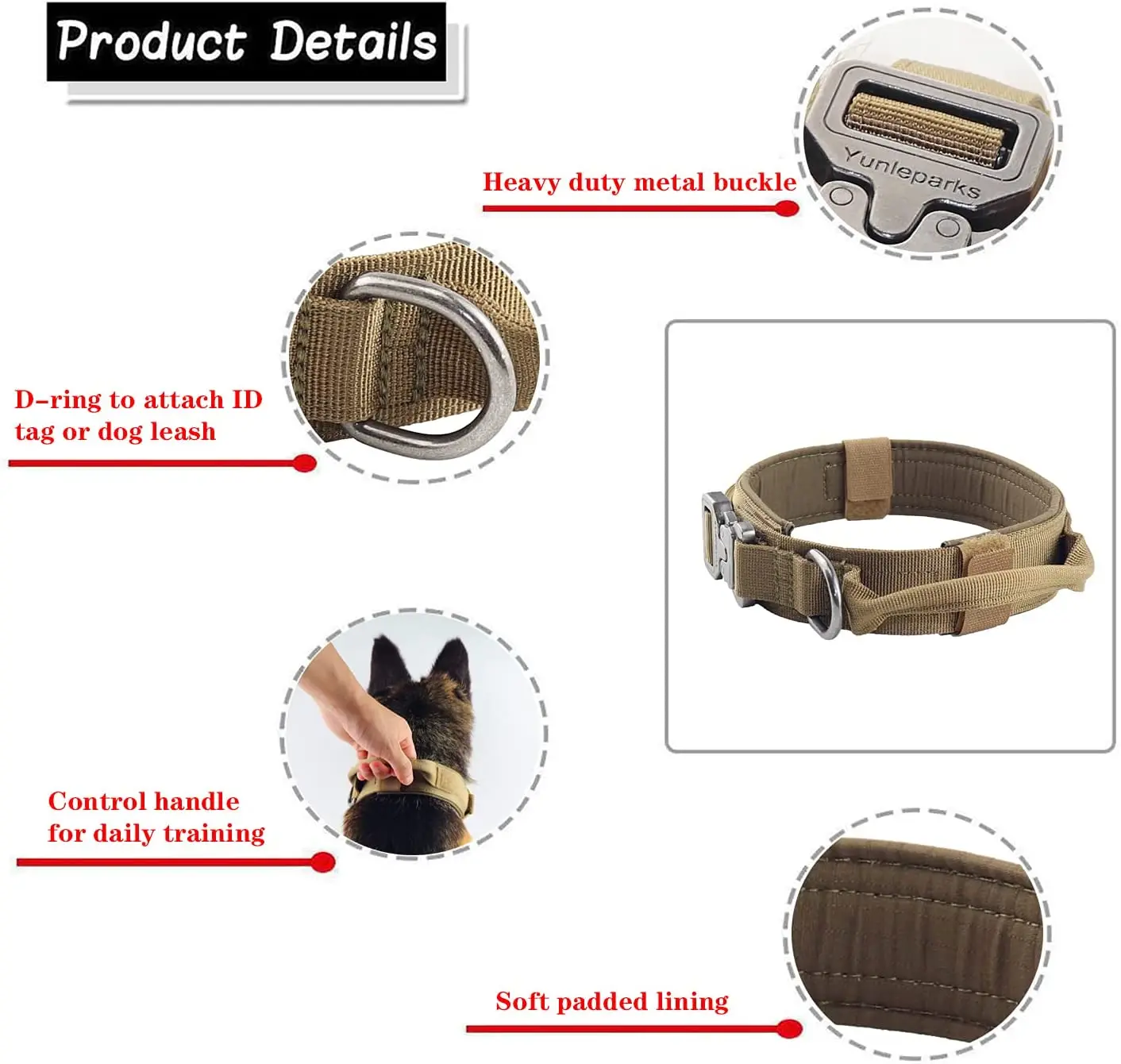 Hot Selling  High Quality  Buy Black Nylon Braided  Buy Cat Dog Leash Pet Dog Collars and Leash Set Pet Products