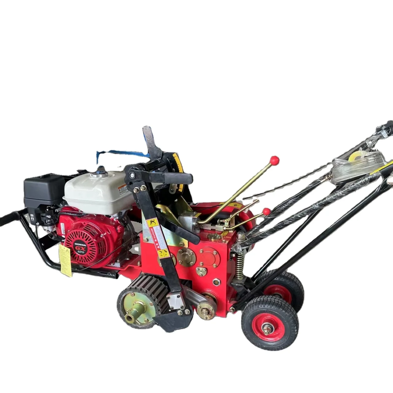9 HP la cutting machine sod cutter Turf Cutter Sod cutting transplanting machine grass cutter lawn transplant machine