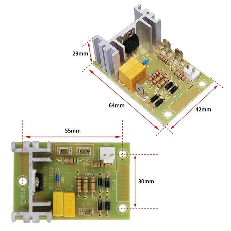 electronic blender machine printed circuit board blender spare parts blender replacement parts
