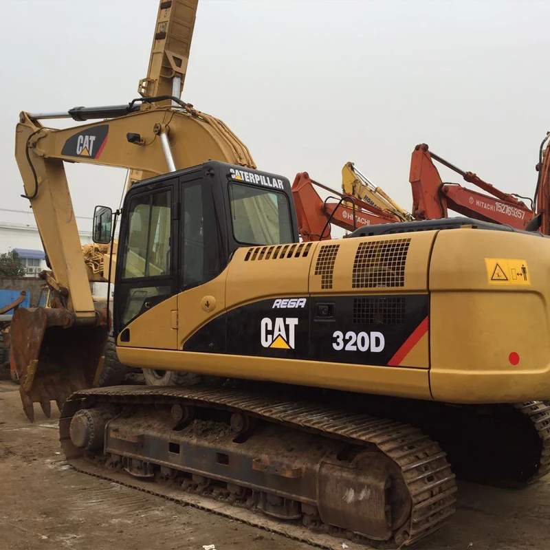 Uesd Cat 320d 329d2 экскаватор гусеничный подержанный Китай с 80% Новинка для