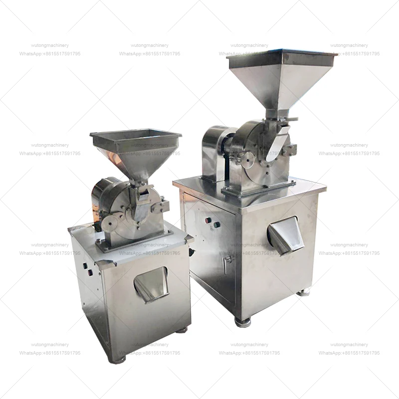 Cacao Coconut Grinder Dal Malt Mill Miller Machine Industrial Sugar Coffee Cassava Milling Machine Ginger Powder Process Machine