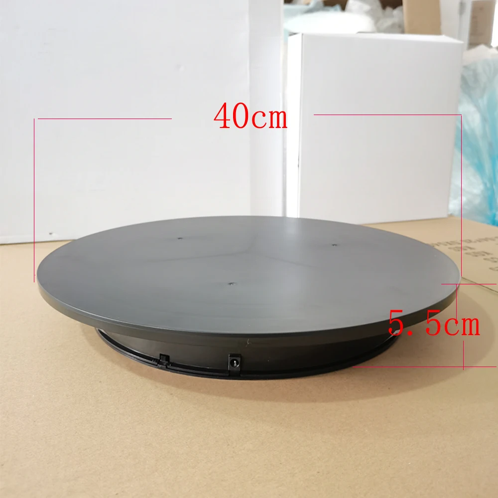 Battery and Electric 50KGS Heavy Load Weight Big Rotating 360 degrees Turntable For Mannequins Rotating Display Stand