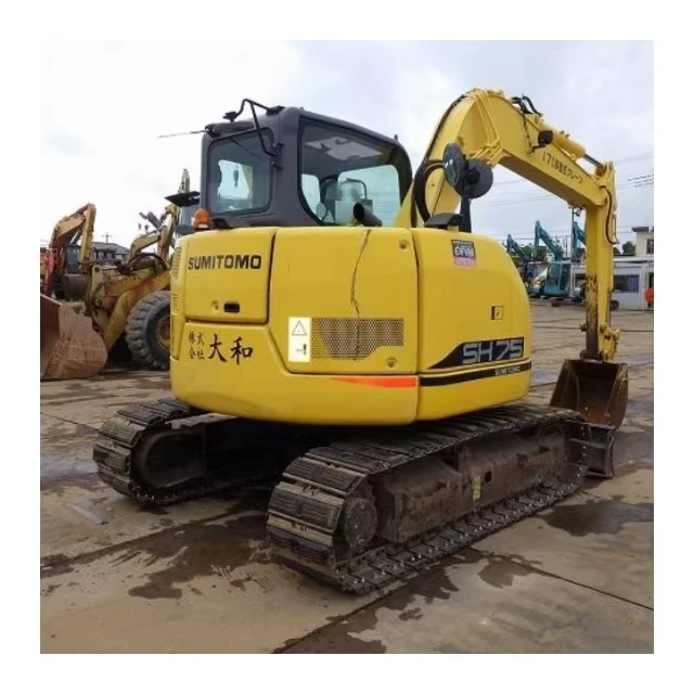 Lowest price used machinery SUMITOMO 75 /Used Excavator machine original Crawler hydraulic Digger used Sumitomo75 Excavator for