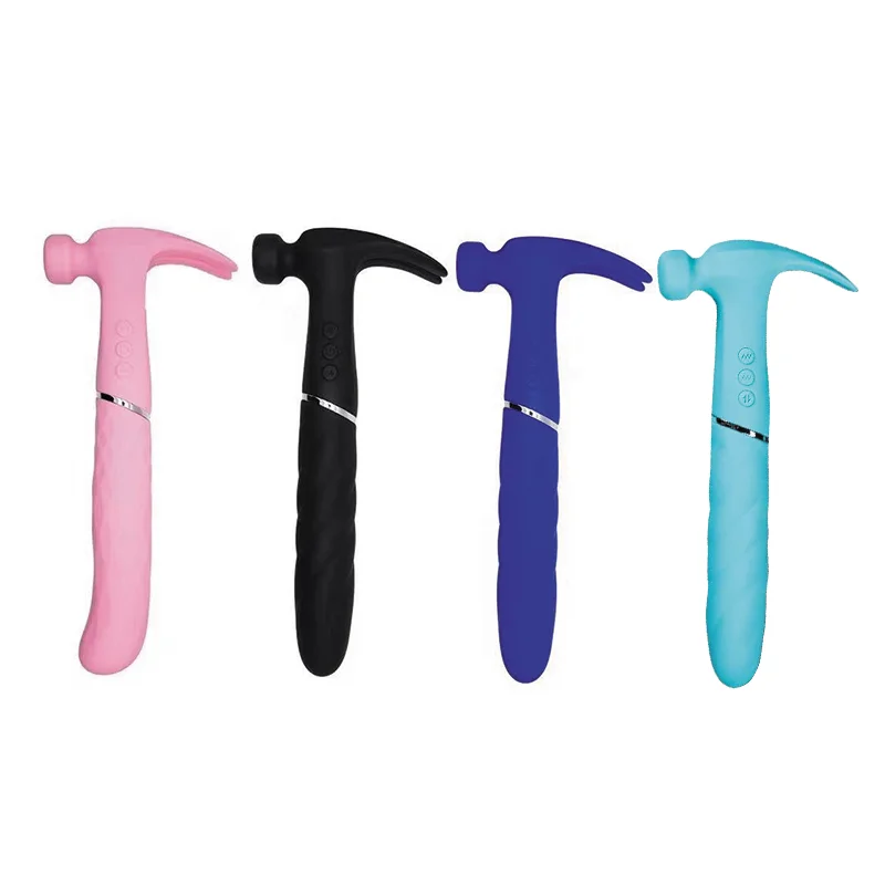 GF Hot Selling Sex Love Hamma Vibrator Adult Clitoris Stimulation G Spot Dildo Hammer Shape Vibrator For Women