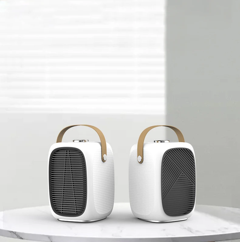 1000W PTC Ceramic heat 3-speed portable mini low-noise portable electric fan heaters