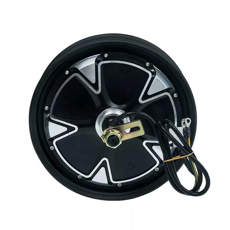 17 Inch 3000W 72V Fast Speed Electric Brushless Dc Motor For Motorcycle