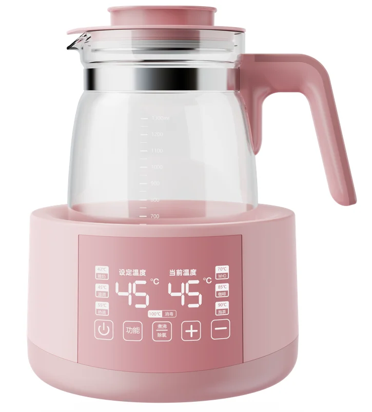 glass Milk Bottle Warm Intelligent Baby Nursing Accessories Baby glass Milk Warmer For Warm Preservation