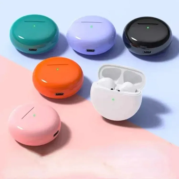 Оригинальная Беспроводная Bluetooth-гарнитура Air Pro 6 TWS 5 3 наушники мини-наушники с микрофоном зарядная коробка для Xiaomi iPhone