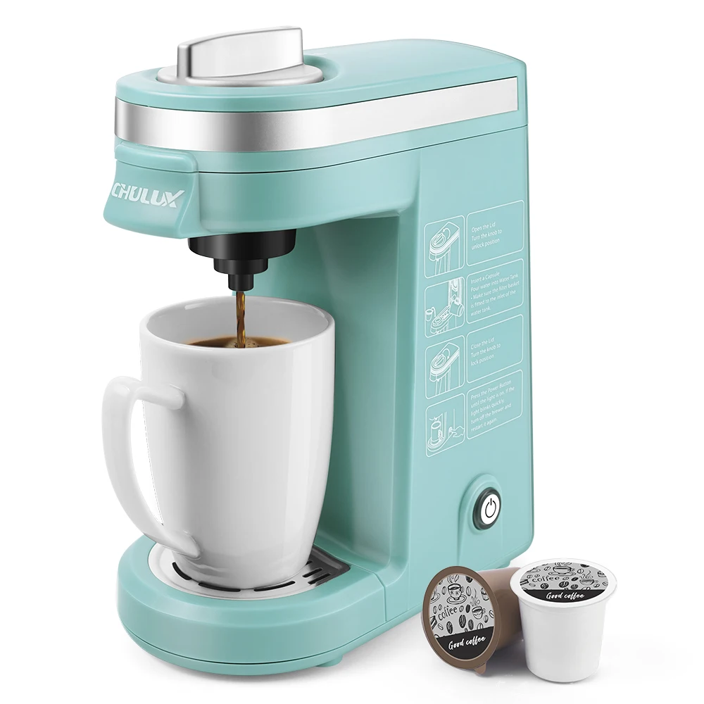 Бытовая портативная электрическая Капсульная Кофеварка K-cup с одной