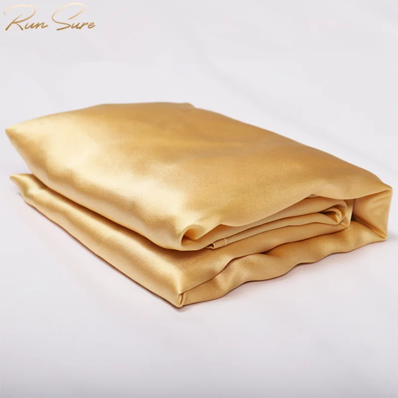 Silk bedding set luxury duvet cover set 100% silk classic bed spread quilted queen silk bed cover