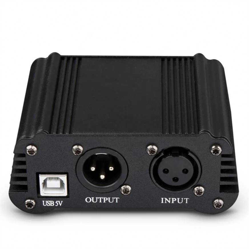 Hot Sale Microphone Studio Condenser With Usb Phantom Power 48V Vocal Recording