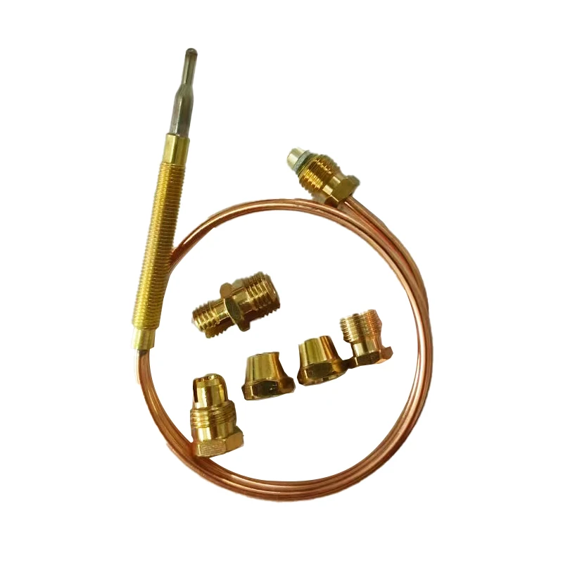 Outdoor heater, gas brazier, barbecue stove accessories, flameout protection, universal threaded thermocouple