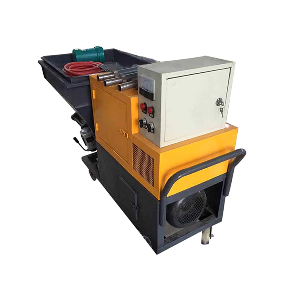 Yugong Motor Mortar Spraying Machine Cement Plaster Spray Machine Mortar Sprayer Diesel