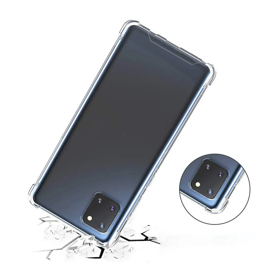 1 0 мм акриловый ТПУ противоударный Прозрачный чехол для Samsung Galaxy A01 A2 Core A10 A10S A11 A20 A20S A20E A42 A50