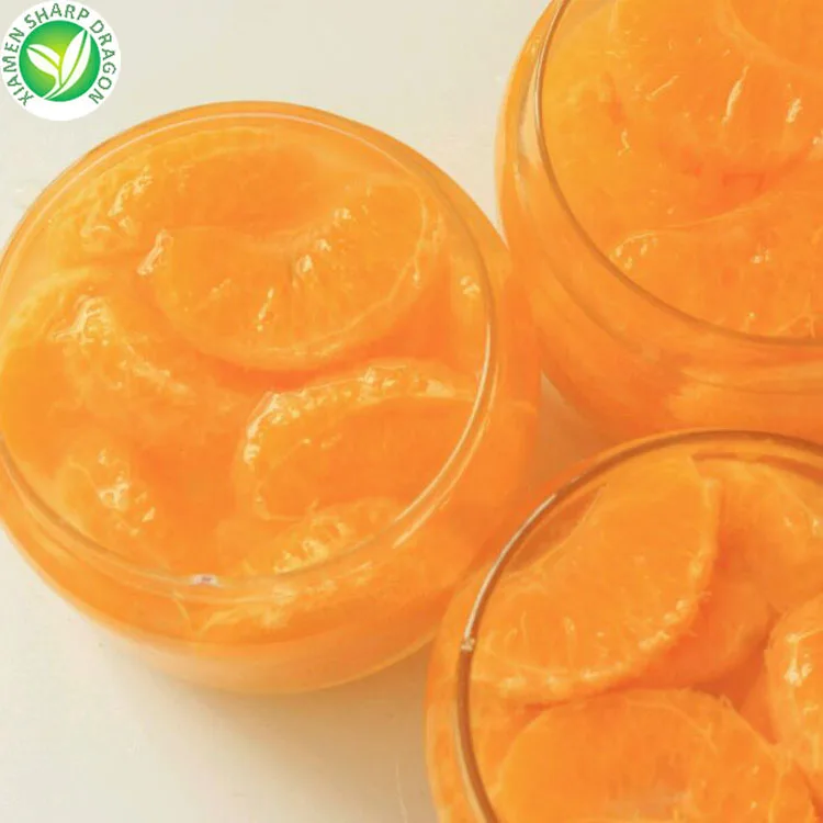Supplier manufacturers wholesale fresh fruit pulp canned mandarin orange segments in price