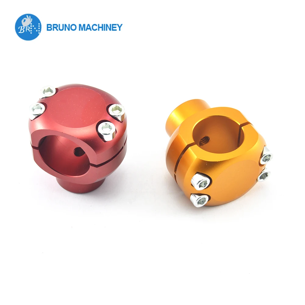 Anodized Aluminum Alloy 200cc 270cc Mounting Pod Bars Mount 28mm 30mm 32mm Racing Gokart Go Kart Karting Chassis Mushroom Clamp