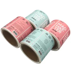 Custom 2022 Self Adhesive Waterproof Vinyl Label Sticker Wine Beer Bottle Label Whiskey Label