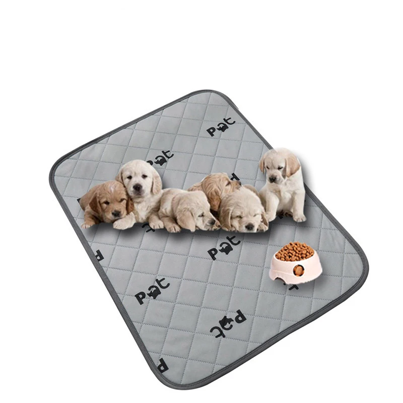 Hot Selling Reusable Print Pattern Potty Mat Washable Puppy Dog Cool Training Dog Pee Pad