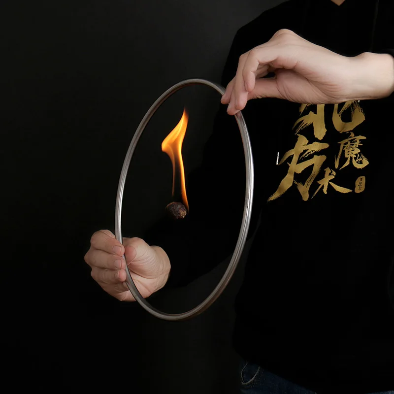 Floating Fireball (Gimmick) Fire Magic Tricks Close Up Magic Props Stage Street Comedy Mentalism Toys Gadgets Joke Illusions