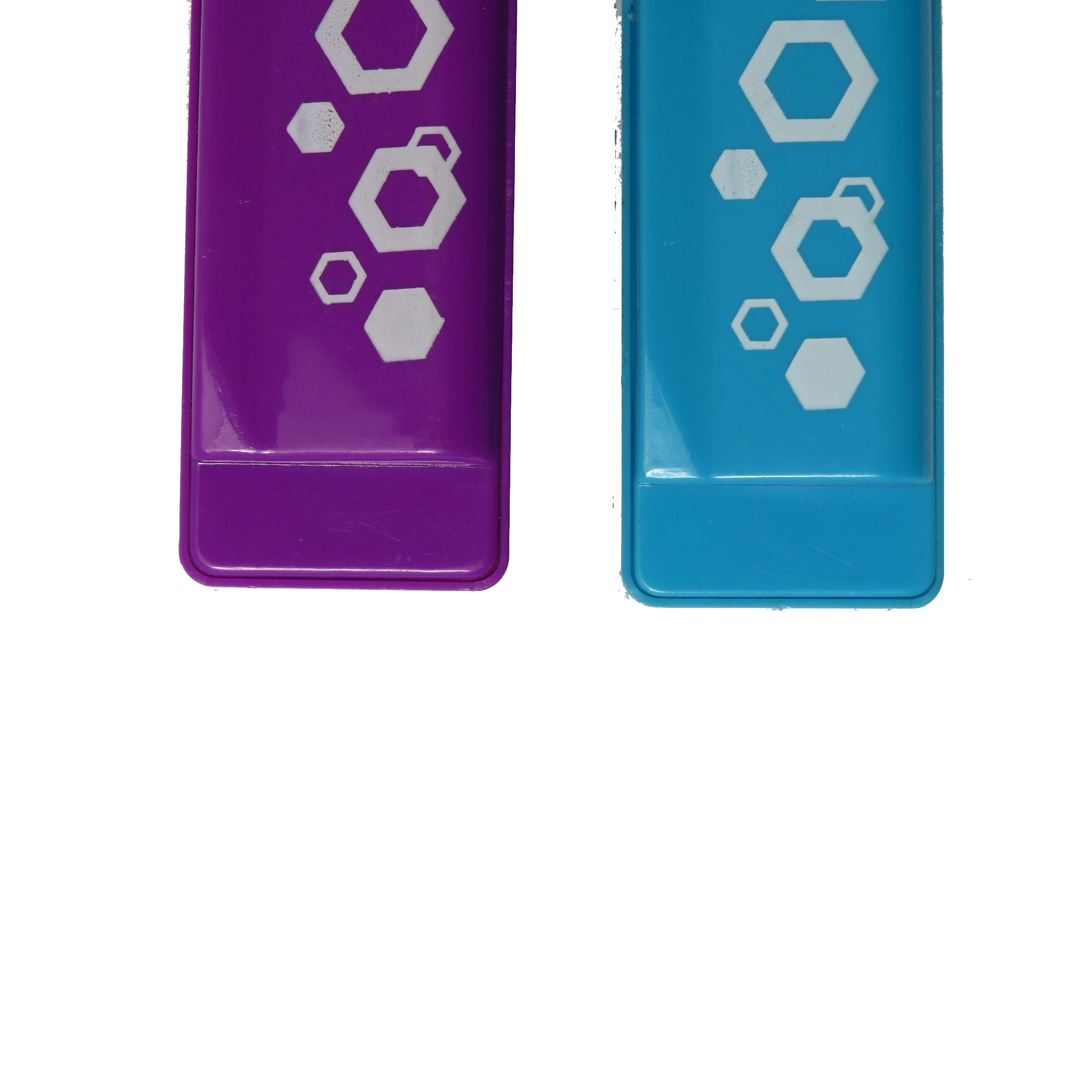 Дешевая пластиковая игрушечная гармоника DF6A с 6 отверстиями и красивым внешним видом