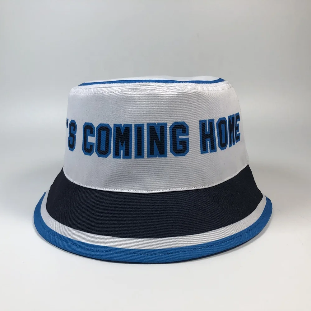 OEM Germany France polyester bucket cap custom sublimation printing sunflower country sport team design college football hats