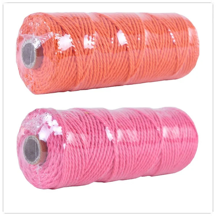 Handcrafts Anti-pilling 100% Cotton Rope Cord Macrame
