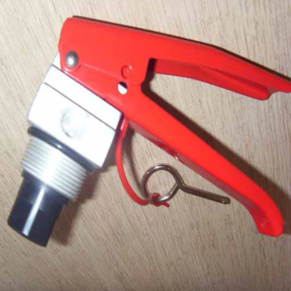 Square Aluminum Valve South America Hot Selling Special Fire Extinguisher Valve 10LB Powder Type Extinguisher Valve