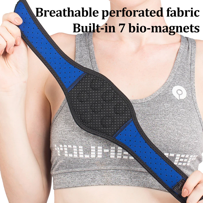 Self Heating Neck Pad Health Care Neck Brace Belt Magnetic Therapy Magnets and Tourmaline Neck Support for Cervical Pain Relief