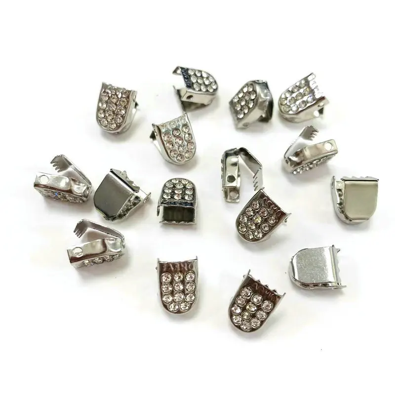 Wholesale Shoelaces String Drawstring Cord End Shoelaces Buckle Lock Metal press Clips