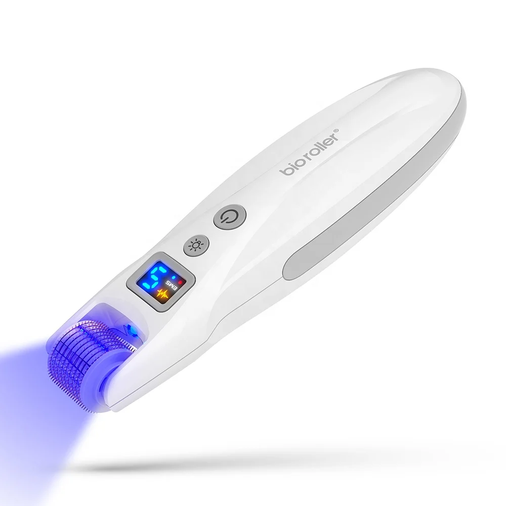 G5 EMS BIO Phototherapy Vibration Massage Electric Roller Microneedles Enhance Collagen Growth Shrink Pores For Face