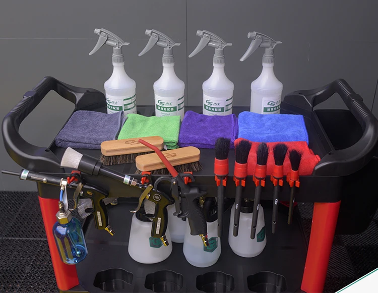 Low Price Workshop Garage Mechanic 3 Layer Utility Trolley Cart Service Mobile Tool Cart