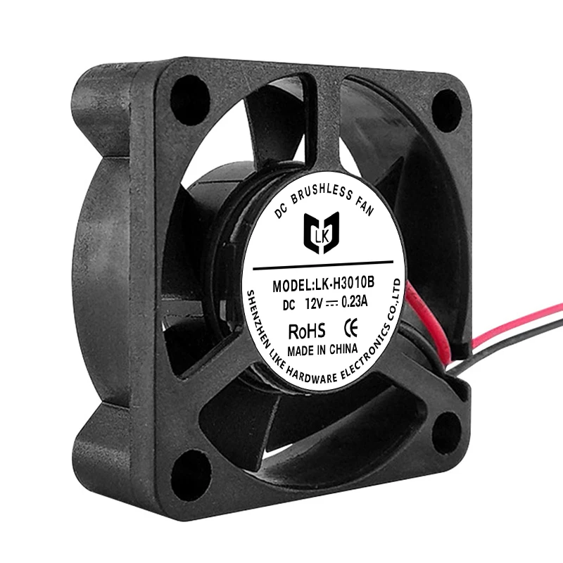 3010 DC5V 12V Axial Fan Motor Spare 30*30*10mm