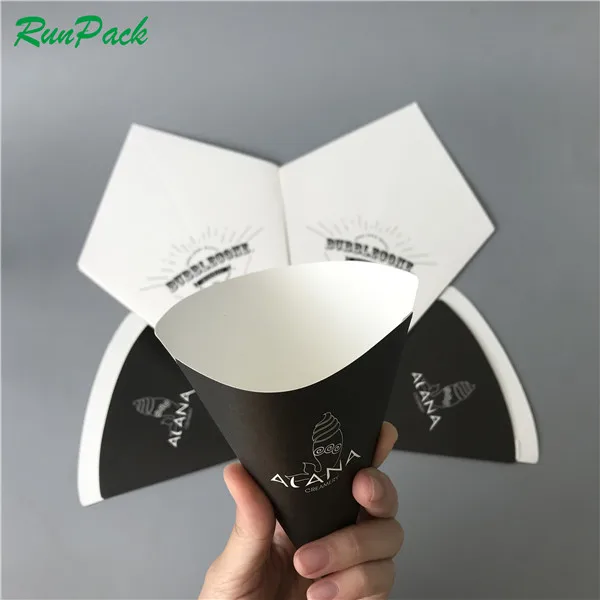 Одноразовая вафельная чашка с пузырьками пищевой вафельный стакан для яиц упаковка держатель мороженого индивидуальным логотипом